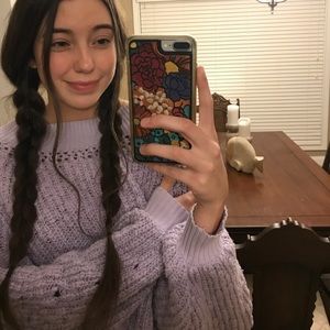 Free People Purple Sweater